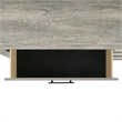 Pemberly Row Contemporary Five Spacious Drawers Chest in White