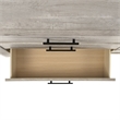 Pemberly Row Contemporary Five Spacious Drawers Chest in White