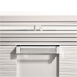 Pemberly Row Contemporary Queen Storage 4PC Bedroom Set in White