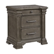 Pemberly Row Traditional 3PC Living Room Set in Brown Finish