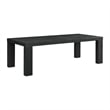 Pemberly Row 7PC Dining Set-Table & Six Side Chairs in Black