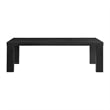 Pemberly Row 7PC Dining Set-Table & Six Side Chairs in Black