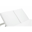 Pemberly Row Modern / Contemporary Aluminum Daybed in White Finish
