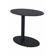 Pemberly Row 3-Piece Modern Aluminum Bistro Set in Black Finish