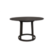 Pemberly Row Contemporary / Modern Round Dining Table in Black