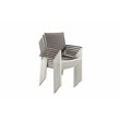 Pemberly Row 14-Piece Modern Aluminum Dining Set in White and Gray Finish