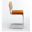 Pemberly Row Modern Counter Height Stools (Set of 2) in Brown