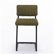 Pemberly Row Modern Counter Height Stools (Set of 2) in Olive