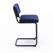 Pemberly Row Modern Counter Height Stools (Set of 2) in Sapphire