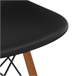 Pemberly Row Bar Height Stools (Set of 2) in Black and Walnut