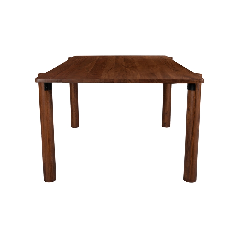 Pemberly Row Solid Acacia Wood 80