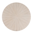 Pemberley Row Wood Light Oak Dining Table Round Minimal Assembly 47.25