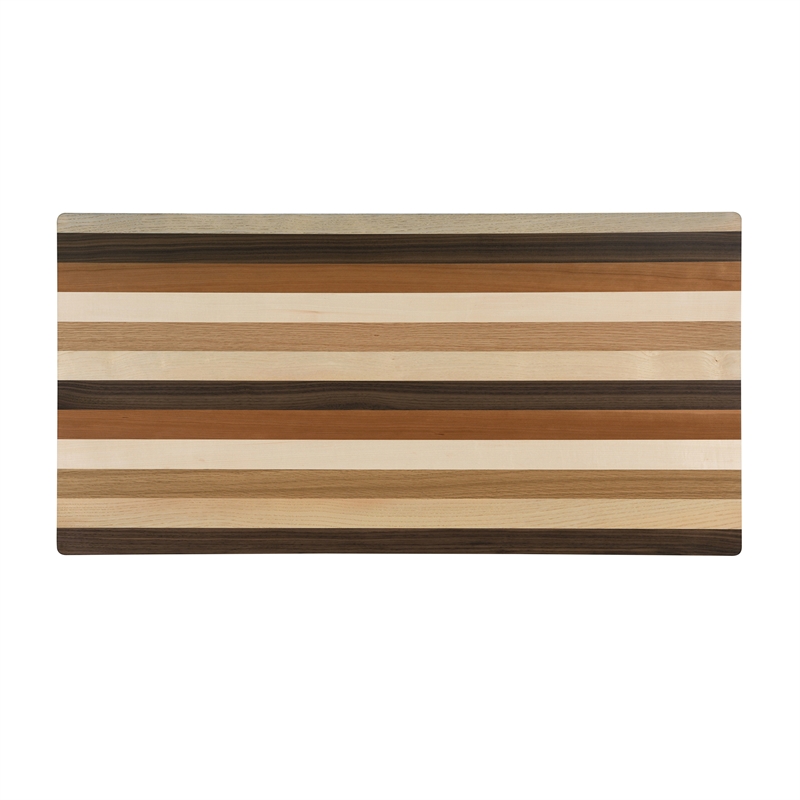 Pemberly Row Solid Wood Construction Coffee Table in Multicolor