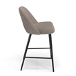 Pemberly Row Modern Counter Height Stools (Set of 2) in Gray
