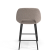 Pemberly Row Modern Counter Height Stools (Set of 2) in Gray