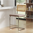 Pemberly Row Modern Counter Height Stools (Set of 2) in Gray