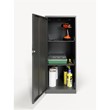 Pemberly Row 3 Shelf Personal Metal Locker Storage Cabinet Locking Charcoal