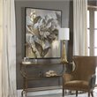 Pemberly Row Contemporary Wood and Acrylic Floral Art in Multi-Color