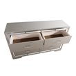 Pemberly Row Modern / Contemporary Dresser in Silver Champagne