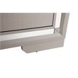 Pemberly Row Modern / Contemporary Dresser in Silver Champagne