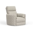 Pemberly Row Contemporary Power Swivel Glider Recliner Two Pack