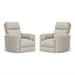 2 Glider Recliner/Fabric River Rock