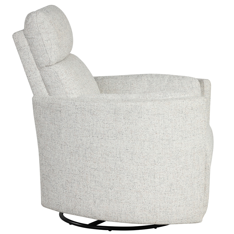 Pemberley Row Polyester Quartz Power Recliner Swivel Glider USB Charging 40