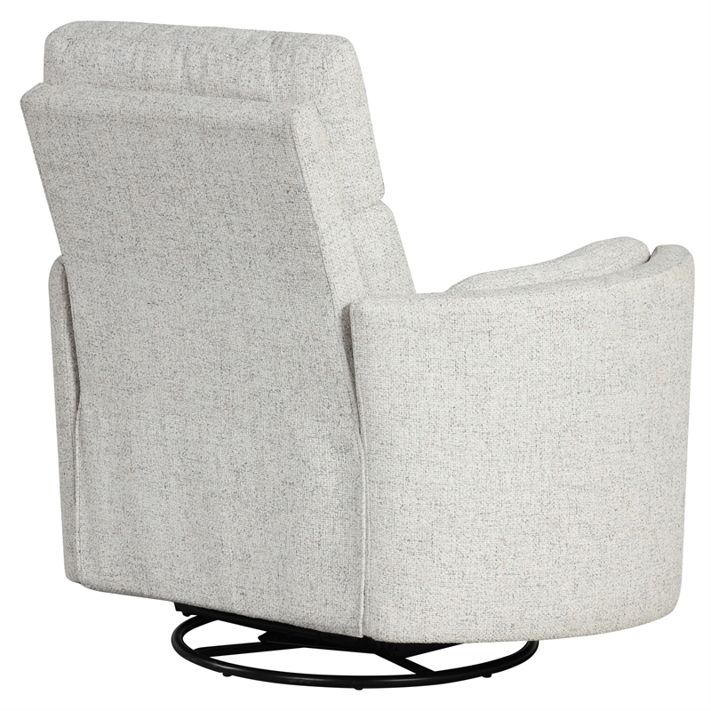 Pemberley Row Polyester Quartz Power Recliner Swivel Glider USB Charging 40