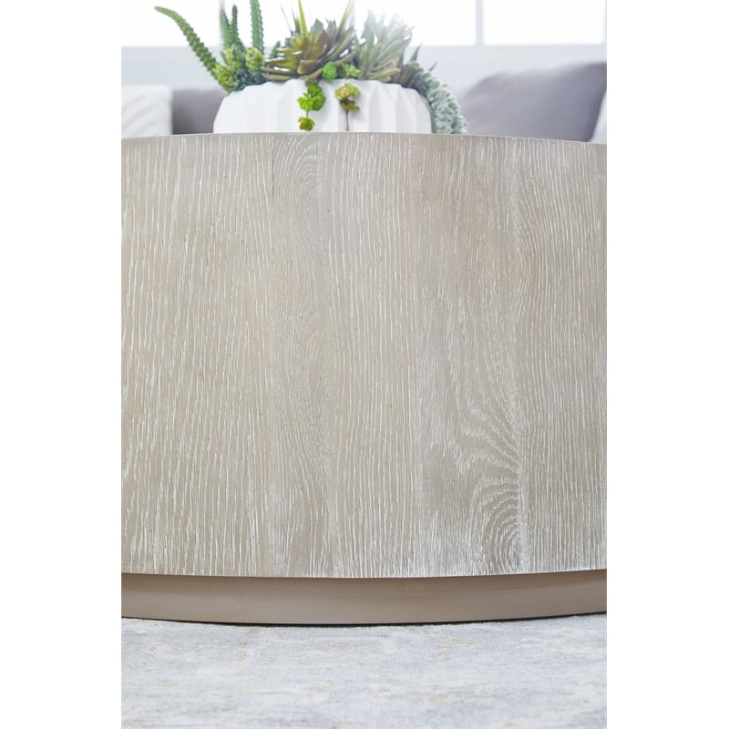 Pemberly Row Modern / Contemporary Wood Large Coffee Table in Gray