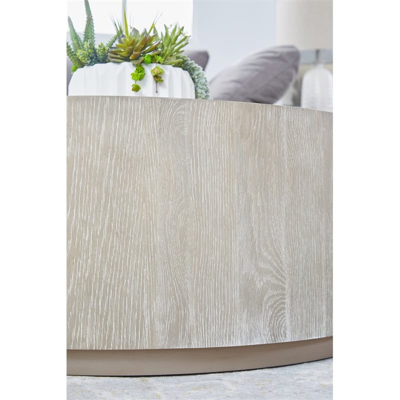 Pemberly Row Modern / Contemporary Wood Large Coffee Table in Gray