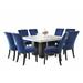 Blue Velvet Chairs