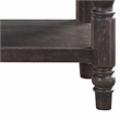 Pemberly Row Contemporary Washed Espresso 3- Drawer Wood Server