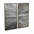 Pemberly Row Modern / Contemporary Cambric in Silver Canvas Fabric