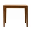 Pemberly Row Modern Wood 5 Piece Dining Set in Walnut Finish