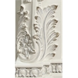 Pemberly Row Modern Wooden LED Electric Fireplace in Antique White