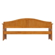 Pemberley Row Solid Wood Light Toffee Daybed Rectangular Durable Twin 40