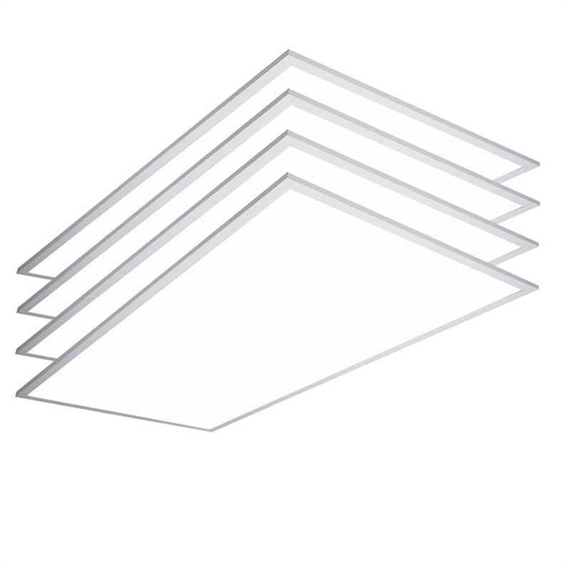 Pemberly Row 6300LM LED Commercial Flat Panel Ceiling Light - White (4pcs)
