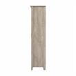 Pemberly Row Bathroom Storage Cabinet with Doors - Washed Gray - Engineered Wood