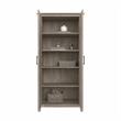 Pemberly Row Bathroom Storage Cabinet with Doors - Washed Gray - Engineered Wood
