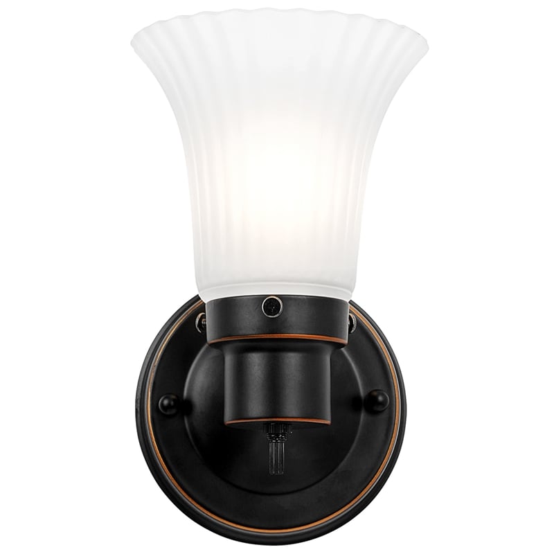 Pemberly Row Set of 2 Traditional Wall Lights in Oil-Rubbed Bronze