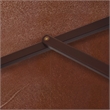 Pemberly Row 9' Wood Pole Hardwood Ribs Push Lift in Terracotta