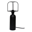Pemberly Row Modern / Contemporary Metal Lamp in Black Finish