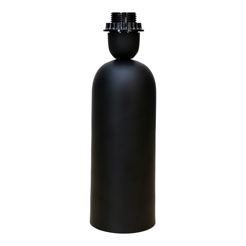 Pemberly Row Modern / Contemporary Metal Lamp in Black Finish