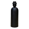 Pemberly Row Modern / Contemporary Metal Lamp in Black Finish