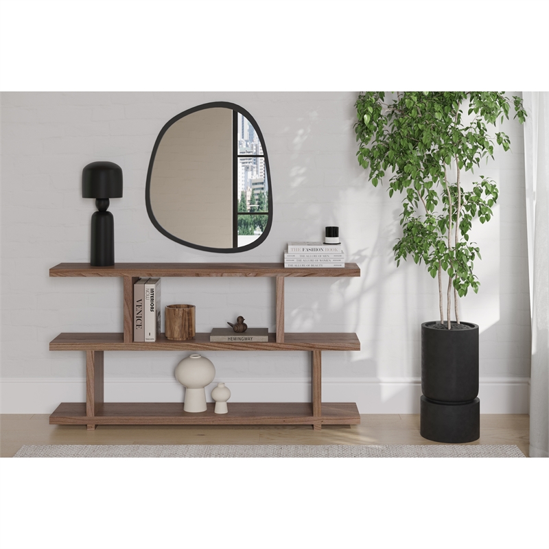 Pemberly Row Modern / Contemporary Metal Lamp in Black Finish