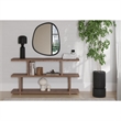 Pemberly Row Modern / Contemporary Metal Lamp in Black Finish