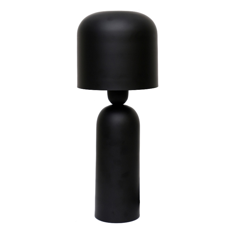 Pemberly Row Modern / Contemporary Metal Lamp in Black Finish
