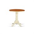 Pemberly Row 5-piece Wood Dining Table Set in Buttermilk/Cherry