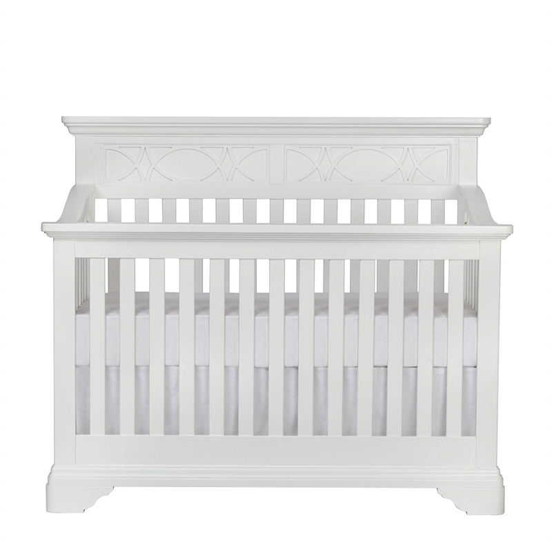 Pemberley Row Wood White Crib Convertible 50