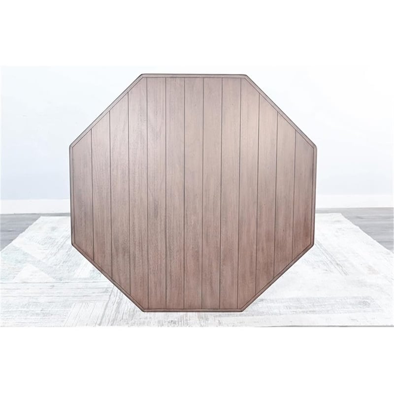 Pemberley Row Wood Buckskin Natural Game and Dining Table Rectangular Reversible Unassembled